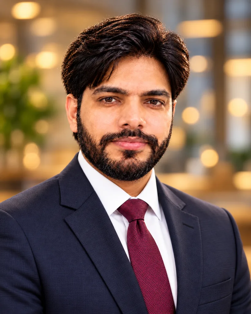 Portrait of Deepak Mishra