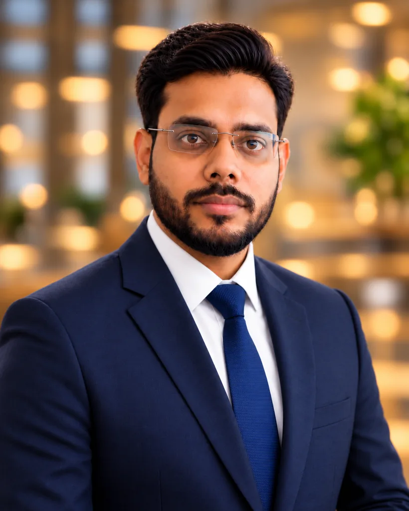Portrait of Prabhat Kumar Mishra
