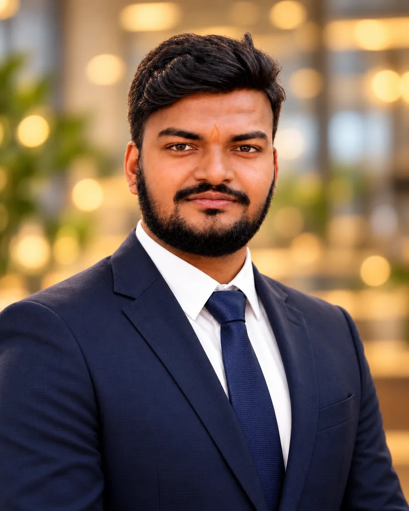Portrait of Vishal Kumar Gupta